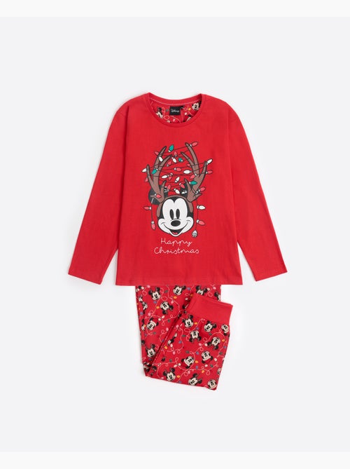 Pigiama natalizio a maniche lunghe DISNEY Mickey per bambine - Kiabi Pigiama natalizio a maniche lunghe DISNEY Mickey per bambine - Kiabi