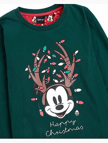 Pigiama natalizio a maniche lunghe DISNEY Mickey per bambini