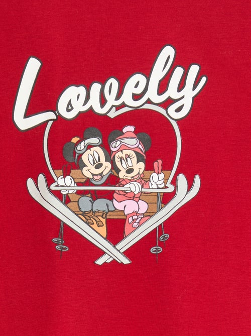 Pigiama natalizio 'Disney' 'Minnie' in jersey di cotone - Kiabi