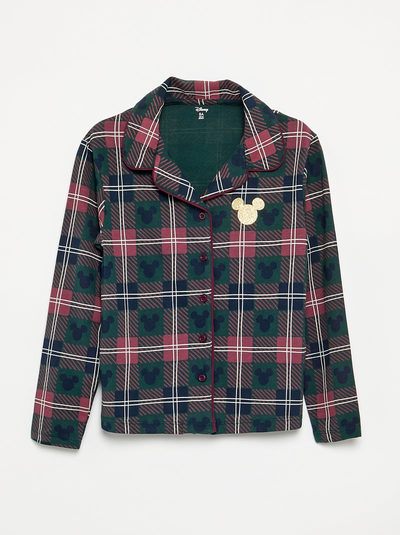 Pigiama natalizio 'Disney' 'Topolino' 2 pezzi - Giacca + pantaloni Rosso - Kiabi