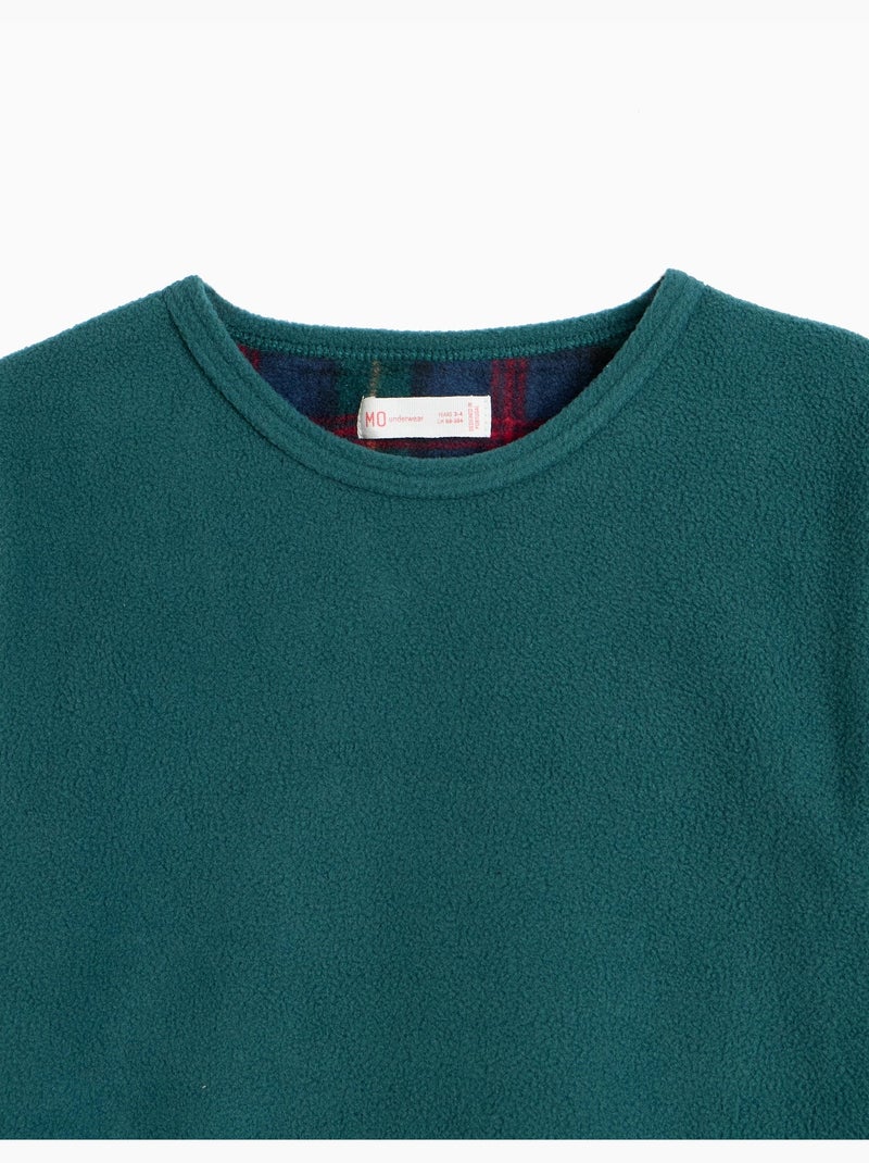 Pigiama natalizio in pile, mo fashion Verde - Kiabi