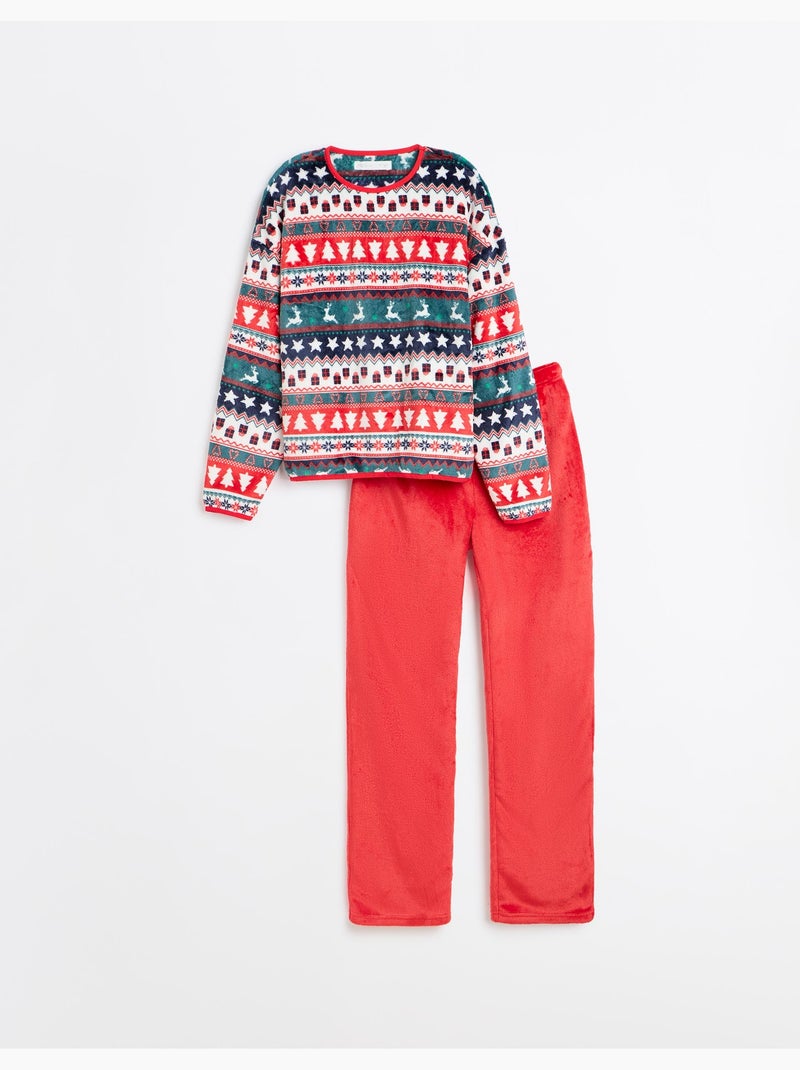Pigiama natalizio, mo fashion Rosso - Kiabi