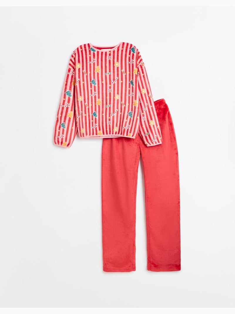 Pigiama natalizio, mo fashion Rosso - Kiabi
