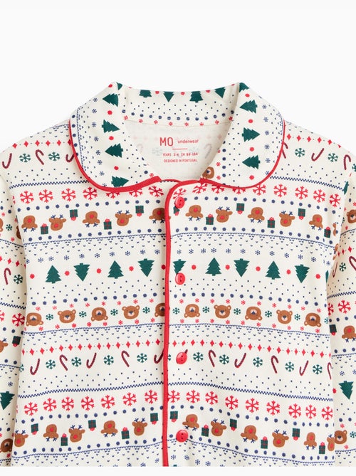 Pigiama natalizio stile camicia, mo fashion - Kiabi Pigiama natalizio stile camicia, mo fashion - Kiabi