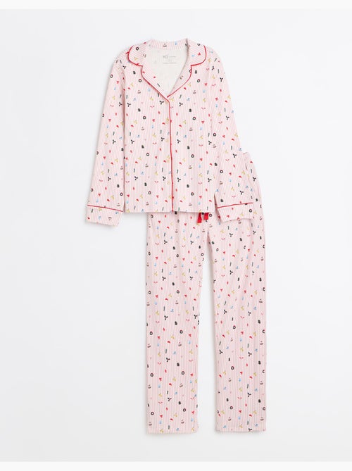 Pigiama natalizio stile camicia, mo fashion - Kiabi