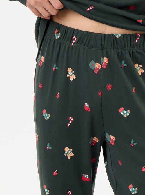 Pigiama natalizio t-shirt + pantaloni - 2 pezzi - Kiabi