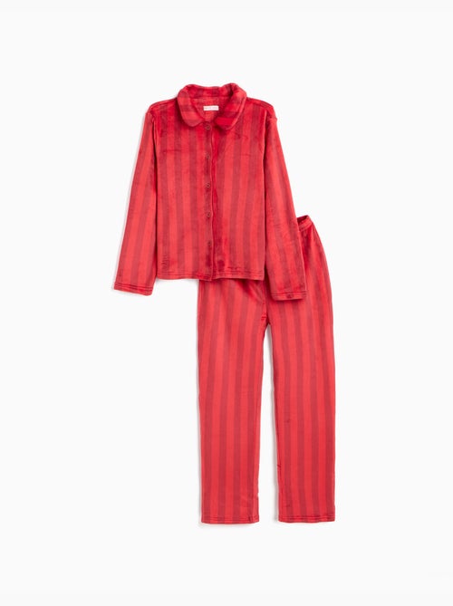 Pigiama natalizio vellutato, mo fashion - Kiabi
