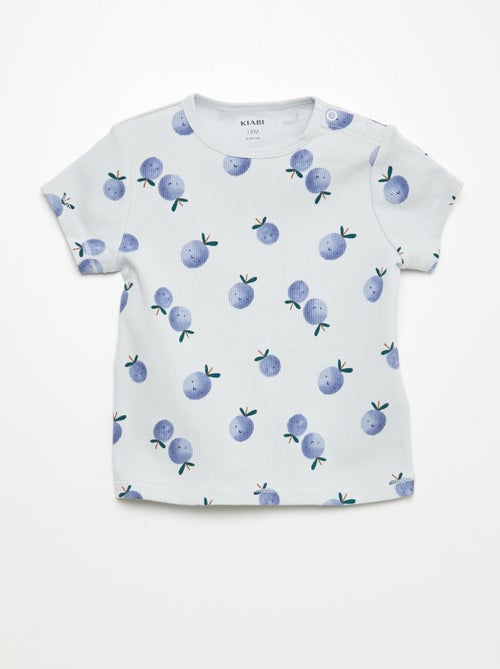 Pigiama pantaloncini con stampa - 2 pezzi - Kiabi