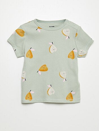 Pigiama pantaloncini con stampa - 2 pezzi