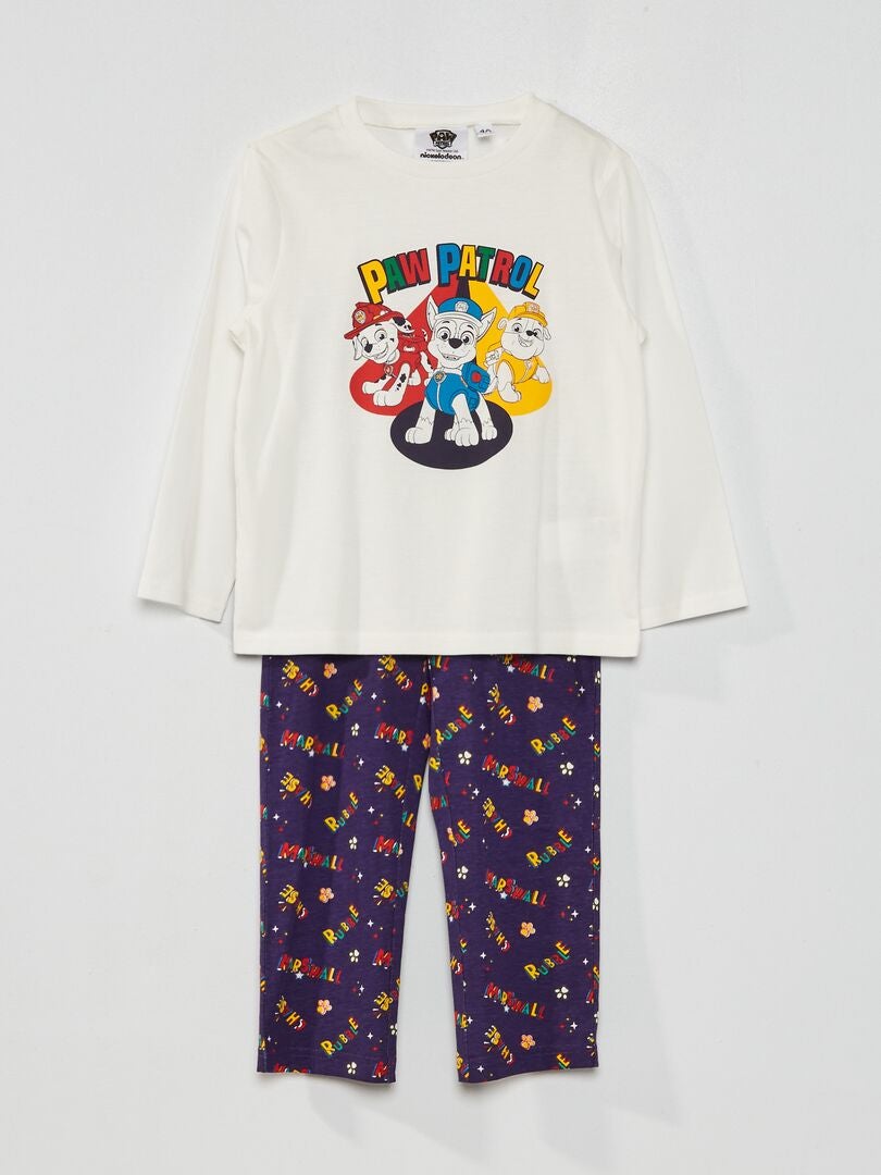 Paw Patrol - Pigiama In Pile Coral Per Ragazzi, Invernale, Caldo - Foto 10