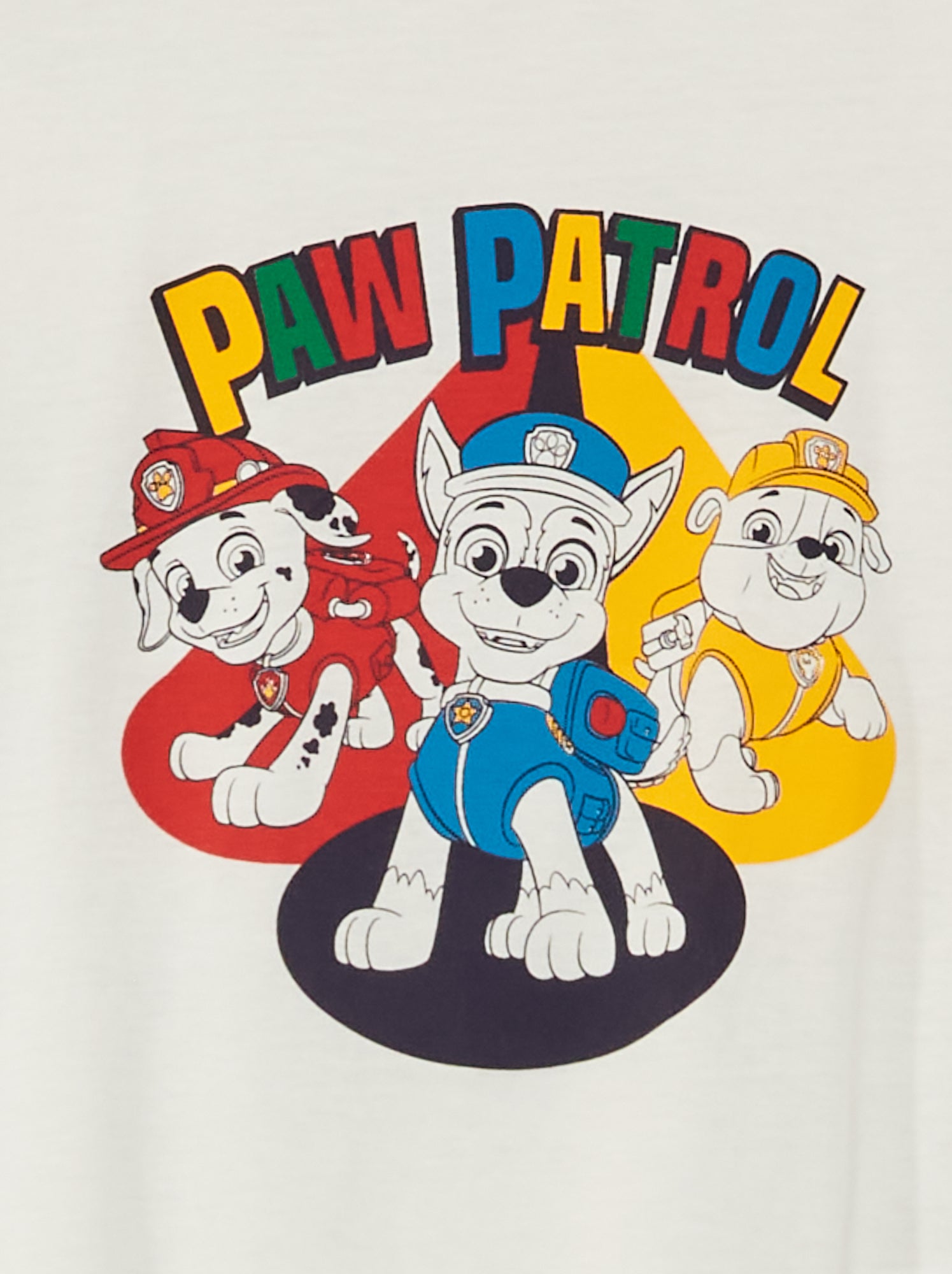 Pigiama Paw Patrol Bambini - Chase O Marshall, 100% Cotone, Maniche Corte, Taglie 18M-6Y - Foto 6