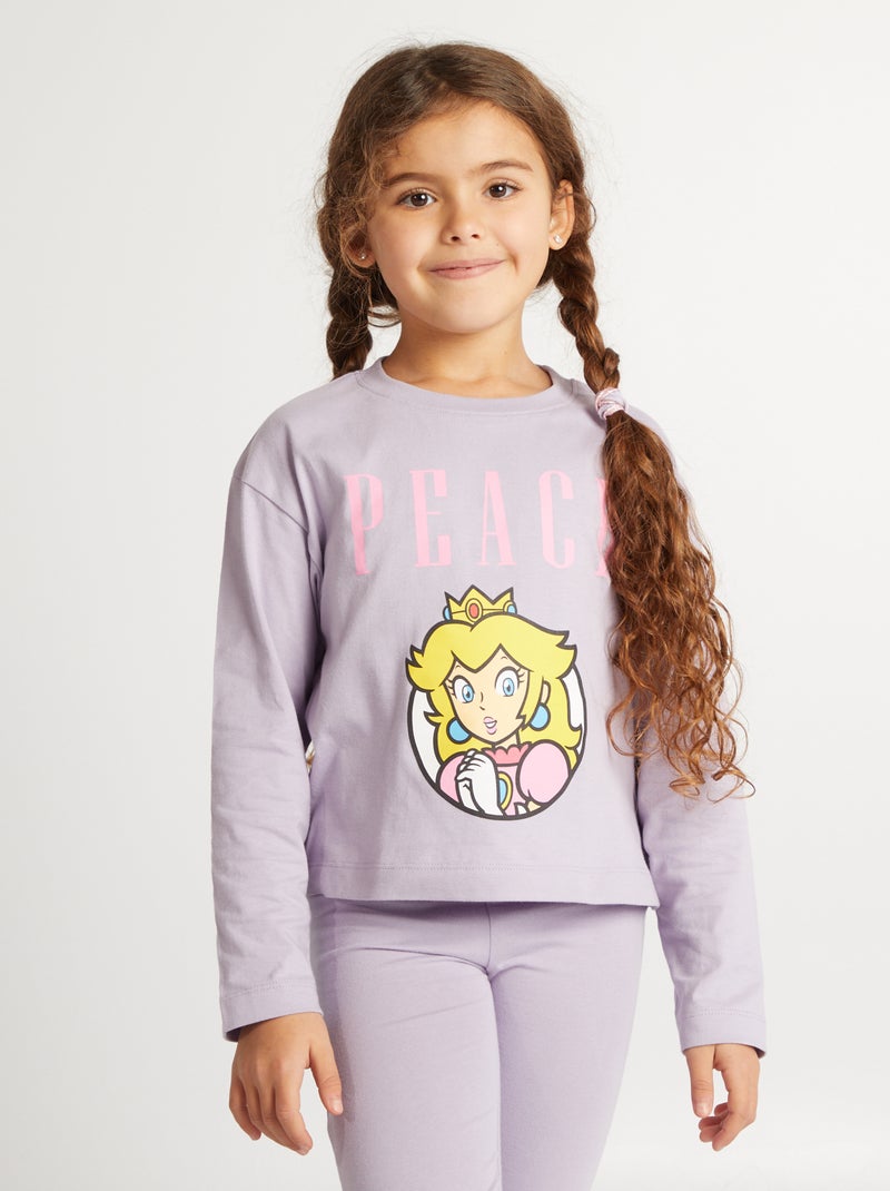 Pigiama 'Peach' - 2 pezzi VIOLA - Kiabi