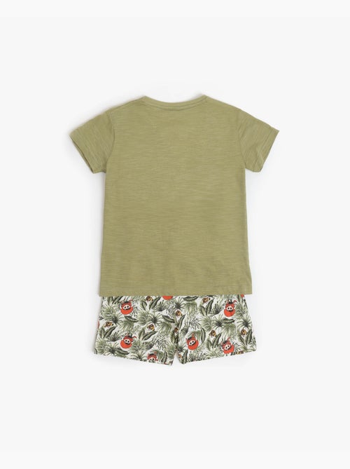 Pigiama per bambini DISNEY a maniche corte con timone e Pumbaa - Kiabi Pigiama per bambini DISNEY a maniche corte con timone e Pumbaa - Kiabi