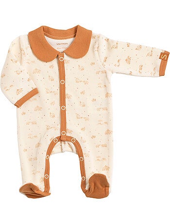 Pigiama per neonati con collo in - SAUTHON