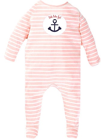 Pigiama per neonati in cotone Baby Sailor Les Chatounets