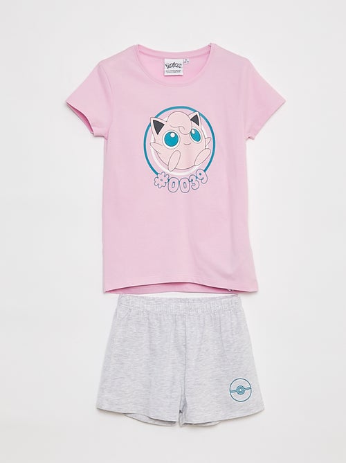 Pigiama pigiama corto t-shirt + pantaloncini 'Pokemon' - 2 pezzi - Kiabi