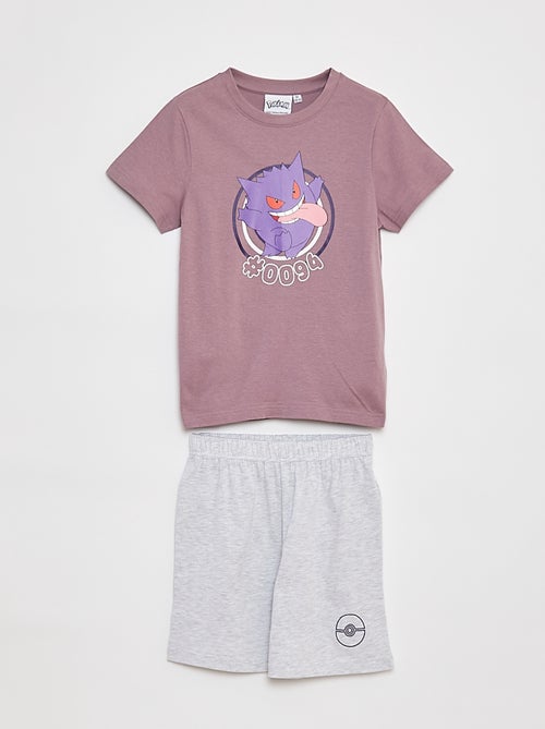 Pigiama pigiama corto t-shirt + pantaloncini 'Pokemon' - 2 pezzi - Kiabi