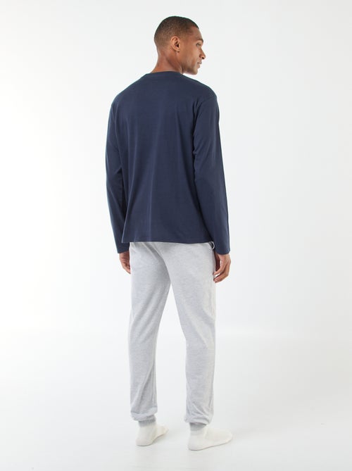 Pigiama 'Schtroumpf' in cotone - Kiabi