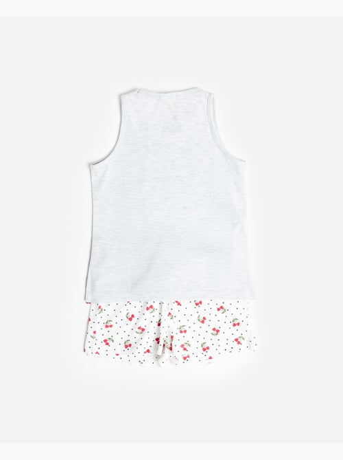 Pigiama senza maniche ADMAS Ciliegie per bambina - Kiabi Pigiama senza maniche ADMAS Ciliegie per bambina - Kiabi