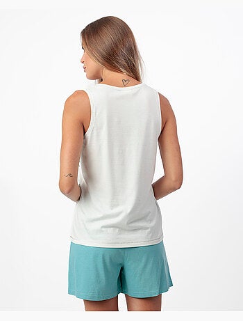 Pigiama senza maniche da donna ADMAS GARDEN Mint Garden