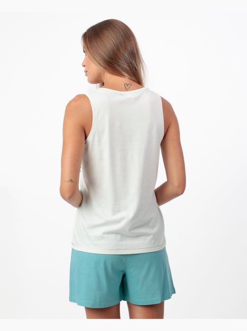 Pigiama senza maniche da donna ADMAS GARDEN Mint Garden - Kiabi Pigiama senza maniche da donna ADMAS GARDEN Mint Garden - Kiabi