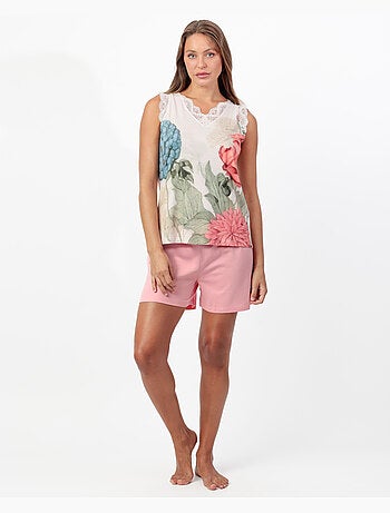 Pigiama senza maniche da donna ADMAS GARDEN Square Garden