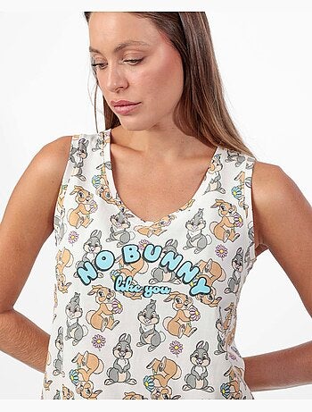 Pigiama senza maniche da donna Disney No Bunny Like You