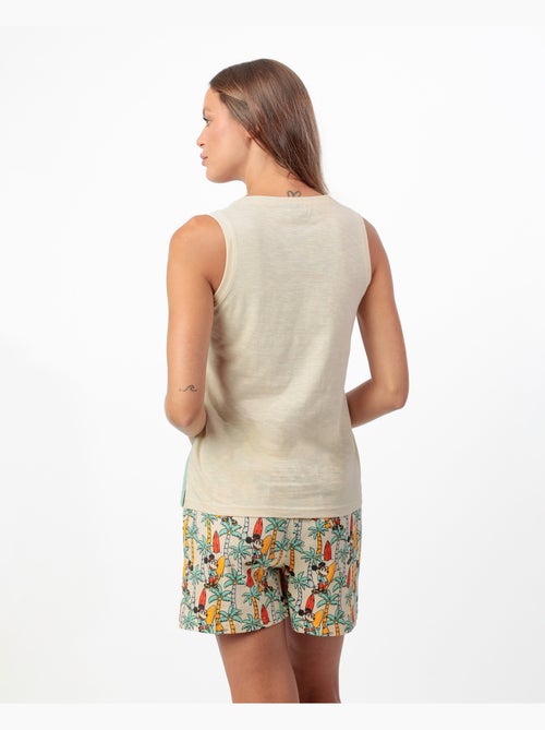 Pigiama senza maniche da donna DISNEY Surf S Up - Kiabi Pigiama senza maniche da donna DISNEY Surf S Up - Kiabi
