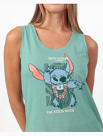 Pigiama senza maniche da donna DISNEY Vacation Mode