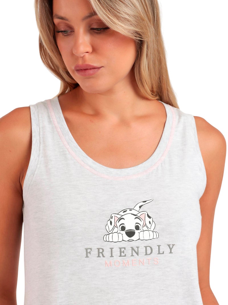 Pigiama senza maniche DISNEY Dalmata da donna Grigio - Kiabi