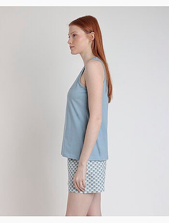 Pigiama senza maniche in stile greco da donna STAY AT HOME