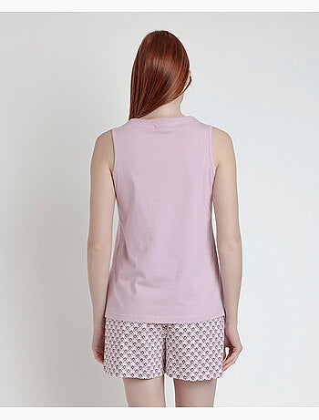 Pigiama senza maniche in stile greco da donna STAY AT HOME