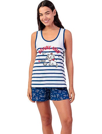 Pigiama senza maniche Marie Paris da donna DISNEY