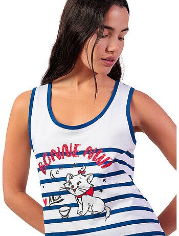 Pigiama senza maniche Marie Paris da donna DISNEY