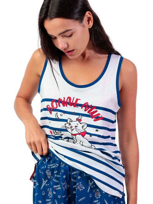 Pigiama senza maniche Marie Paris da donna DISNEY - Kiabi Pigiama senza maniche Marie Paris da donna DISNEY - Kiabi