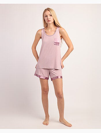 Pigiama senza maniche Soft Dreams da donna ADMAS CLASSIC