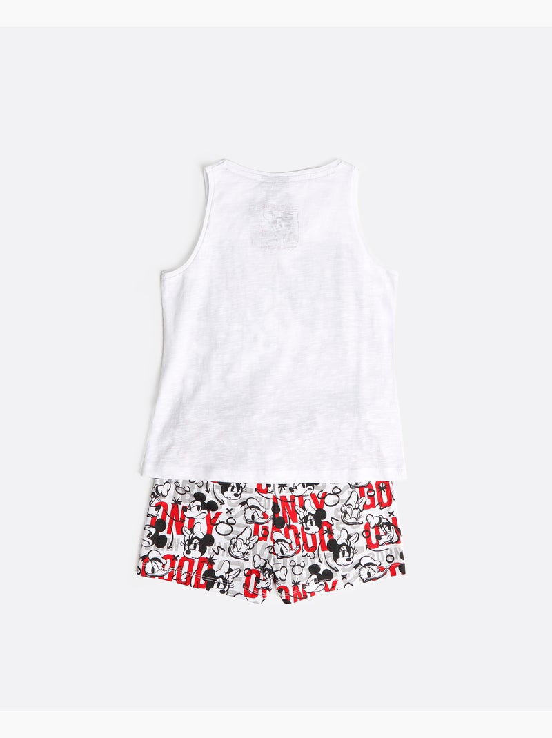 Pigiama senza maniche Stay True per bambine DISNEY Bianco - Kiabi