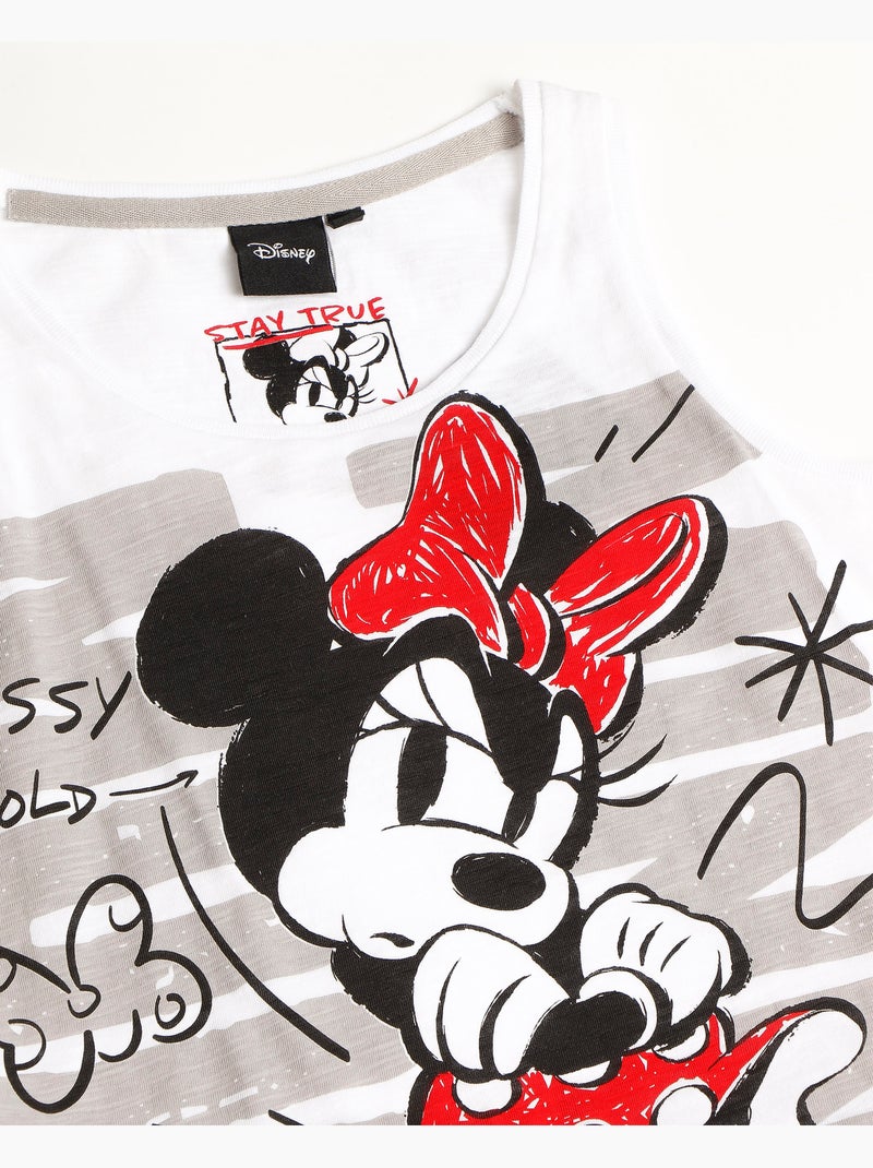 Pigiama senza maniche Stay True per bambine DISNEY Bianco - Kiabi