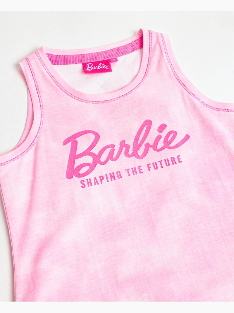 Pigiama senza maniche Tie & Dye BARBIE per bambine Rosa - Kiabi