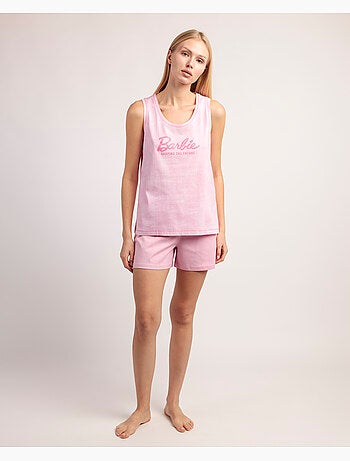 Pigiama senza maniche tie & dye da donna BARBIE