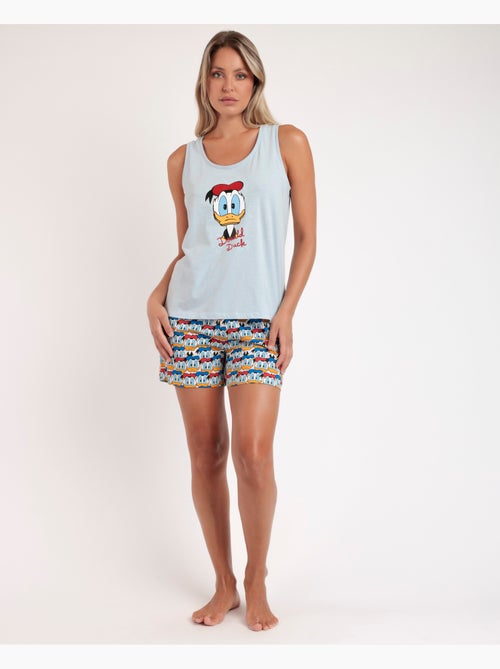Pigiama senza maniche vintage da donna DISNEY Donald - Kiabi