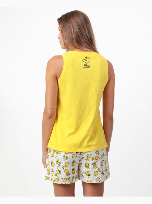 Pigiama senza maniche Woodstock da donna PEANUTS - Kiabi Pigiama senza maniche Woodstock da donna PEANUTS - Kiabi