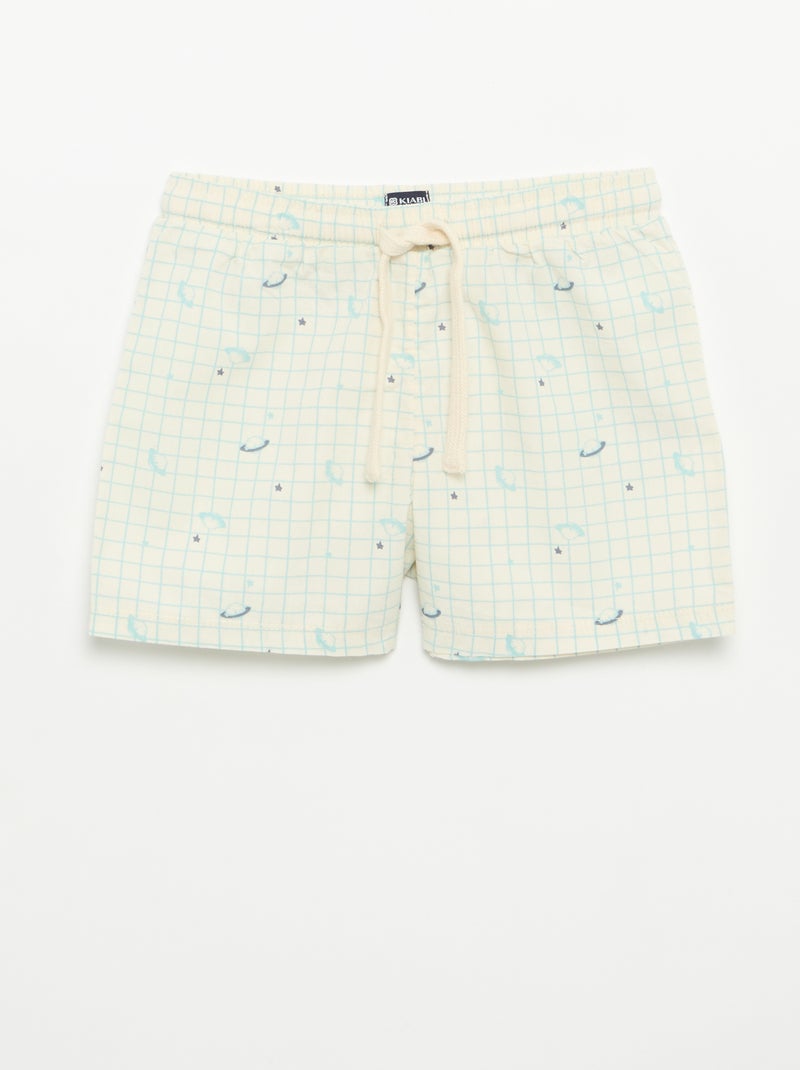 Pigiama short + t-shirt - 2 pezzi Blu - Kiabi