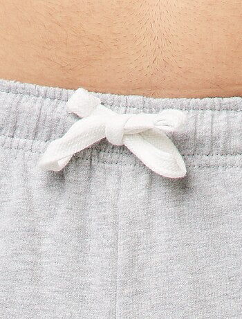 Pigiama shorts 2 pezzi stampato gamer