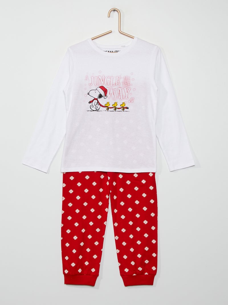 Pajamas Pigiama Snoopy Bambina Pigiama Snoopy Pigiama Corto