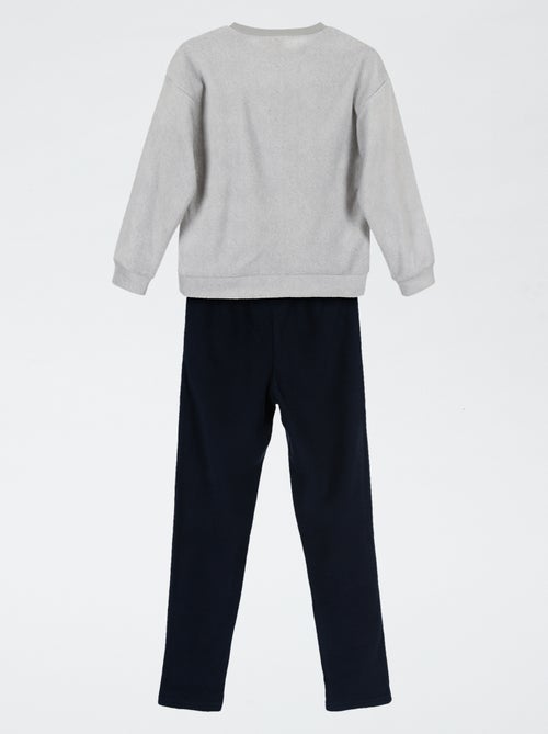 Pigiama 'Sonic' 2 pezzi - T-shirt a maniche lunghe + pantaloni - Kiabi