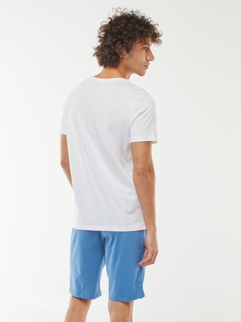 Pigiama 'Sonic' shorts + t-shirt - 2 pezzi BLU - Kiabi