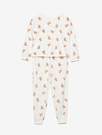Pigiama stampato 2 pezzi - Felpa + pantaloni
