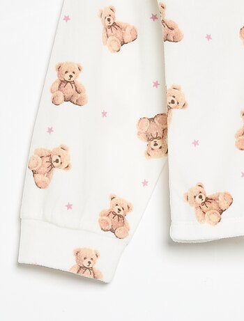 Pigiama stampato 2 pezzi - Felpa + pantaloni