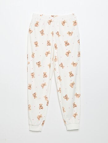 Pigiama stampato 2 pezzi - Felpa + pantaloni